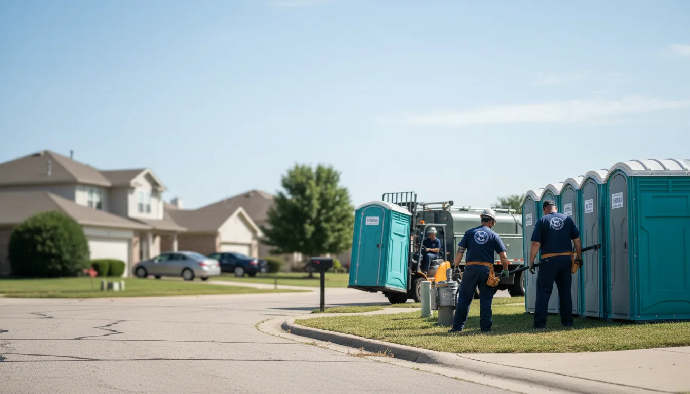 Porta Potty Rental in Dahinda, IL near me